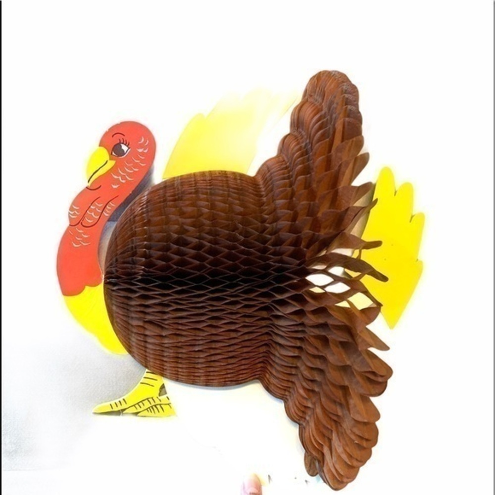 Vintage Thanksgiving Turkey Wall Table Decor